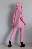 костюм с худи oversize к 068 (сухая роза) в интернет магазине опт-мода_5