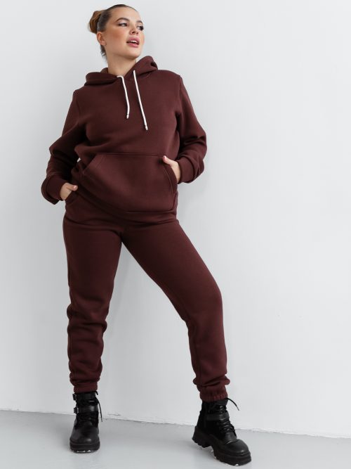 Женский в стиле oversize КС-059ФРН/ШОК (Шоколад). Артикул: КС-059ФРН/ШОК