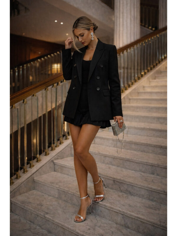 Главное фото, Пиджак женский КР-010ТР/ЧЕР (Черный). Артикул: КР-010ТР/ЧЕР