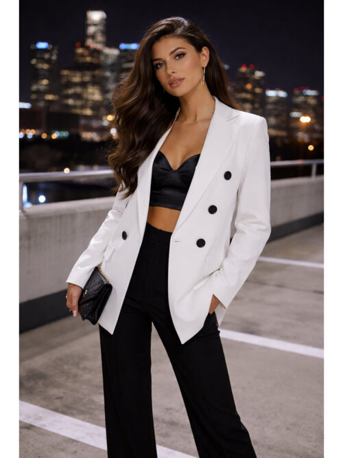 Пиджак женский КР-010ТР/АЙВ (Айвори). Артикул: КР-010ТР/АЙВ