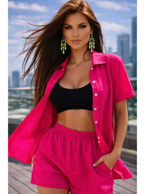 Костюм  женский КС-072ПРД/КОР (Коралл). Артикул: КС-072ПРД/КОР