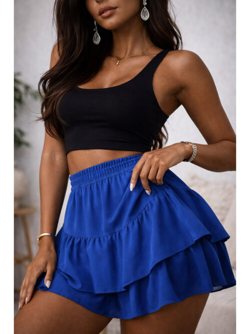 Юбка ЮБ-026СНР/ВАС (Василек). Артикул: ЮБ-026СНР/ВАС